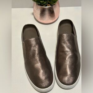 Metallic Slip-On Shoes